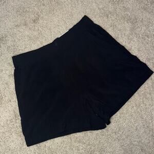 Nine West Classic Black Casual Pocket Pull On Shorts Women's Medium NWT